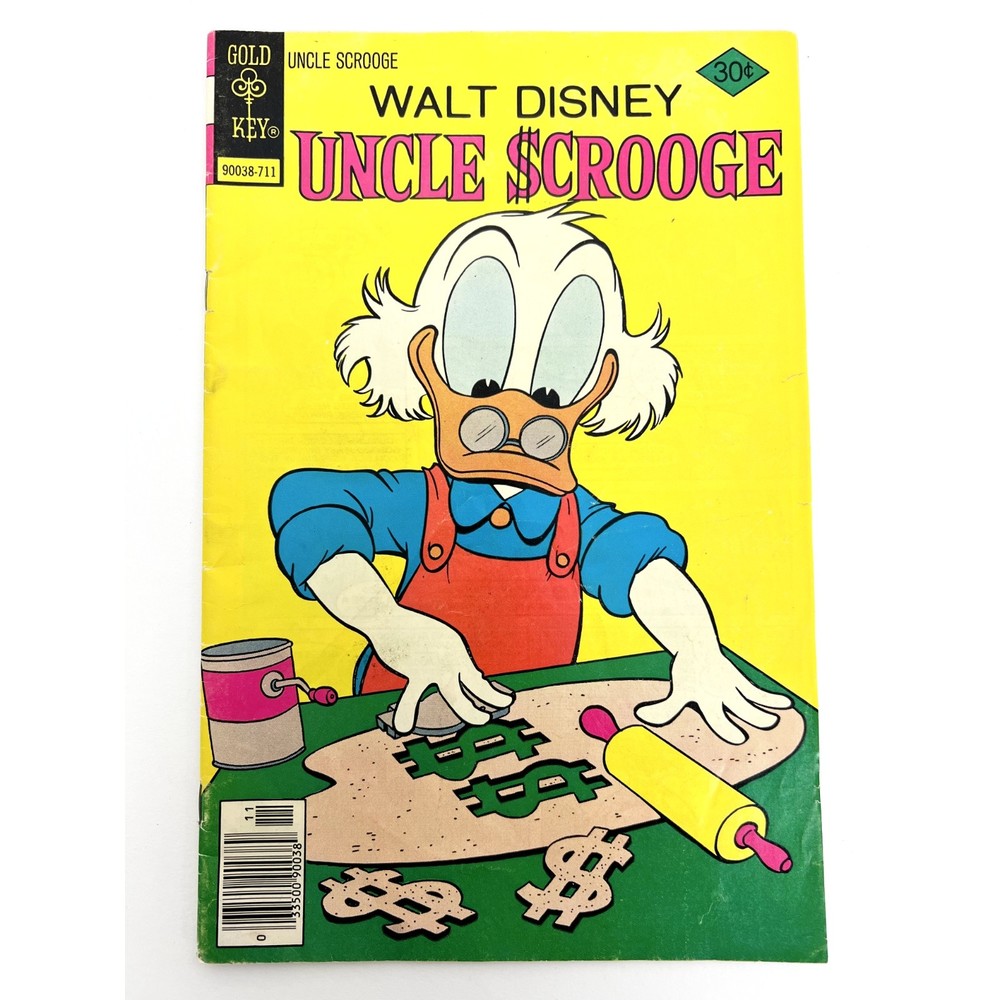 Vintage 1977 No. 146 Uncle Scrooge Walt Disney 90038-711 Gold Key Comics